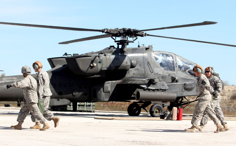 1st Air Cavalry Brigade Apache Gunnery